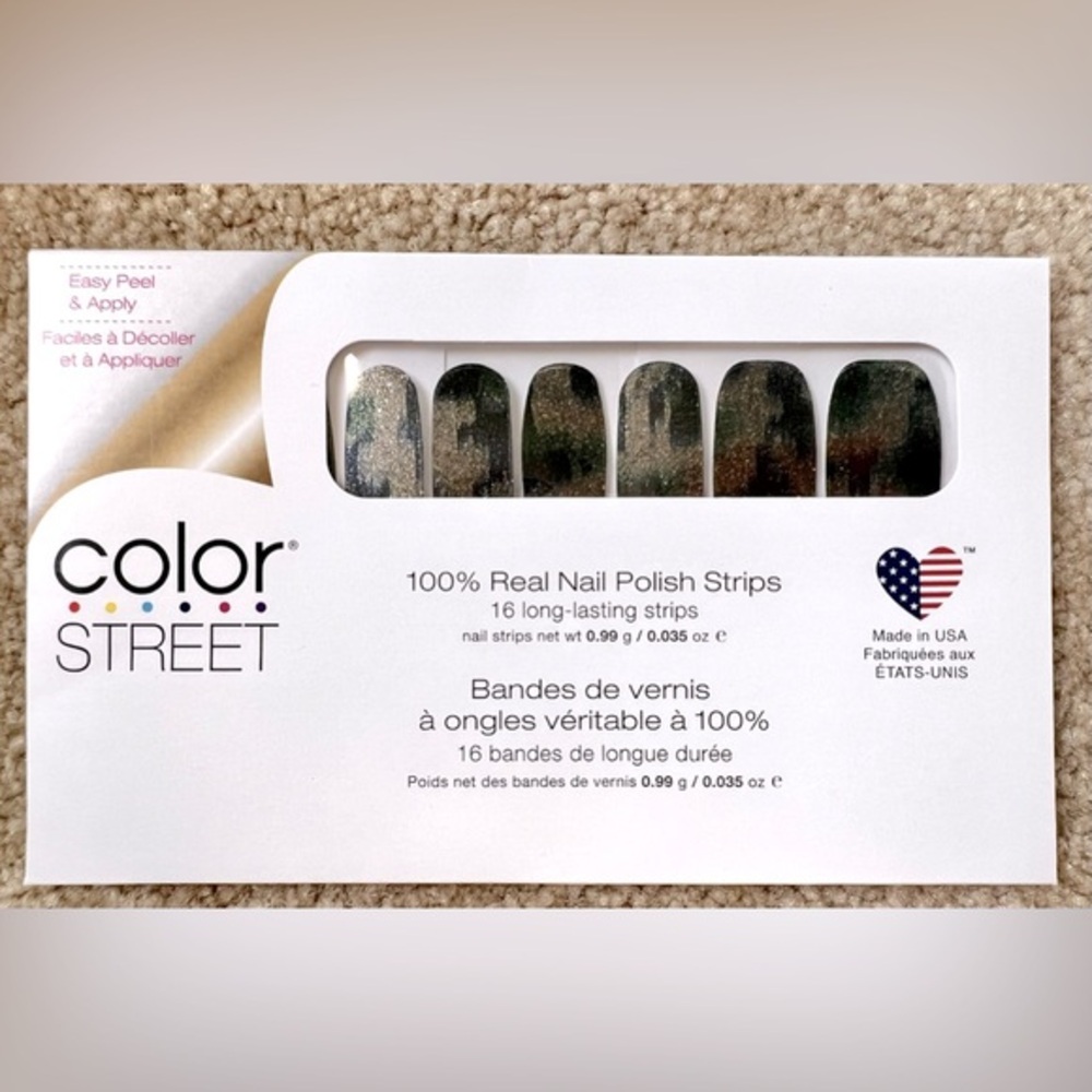 Unopened Color Street nail strips Runway Lame’